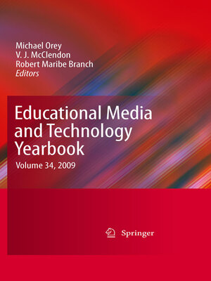 cover image of Educational Media and Technology Yearbook